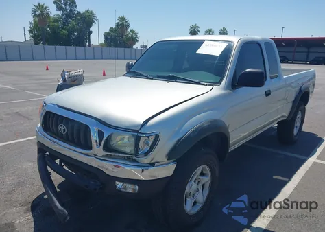 2004 Toyota Tacoma Prerunner V6 from USA, damaged, VIN 5TESN92N44Z365536
